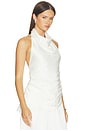 view 2 of 4 Aegean Cowl Top in White