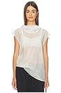 view 1 of 4 Halo Silk Top in White
