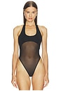 view 2 of 5 Halcyon Halter Bodysuit in Black