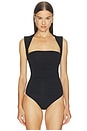 view 2 of 5 Form Bamboo Bodysuit in Black