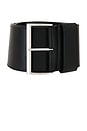 view 3 of 3 Wide Classic Belt in Black