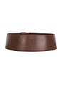 view 2 of 3 CEINTURE LARGE CLASSIQUE in Chestnut