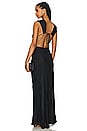 view 3 of 4 ROBE MAXI in Black