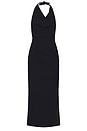 view 7 of 8 Structural Tie Dress in Black
