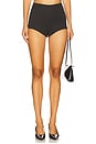 view 1 of 6 SHORTS DE ALFAIATARIA in Black Olive