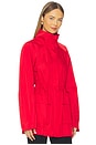 view 2 of 4 Paper Taffeta Parka in Red