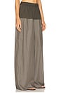 view 2 of 6 Relaxed Splice Pants in Khaki Pinstripe