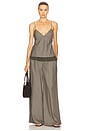 view 5 of 6 Relaxed Splice Pants in Khaki Pinstripe