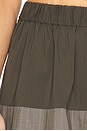view 6 of 6 Relaxed Splice Pants in Khaki Pinstripe