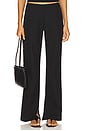 view 1 of 6 St Agni 90s Split Leg Pants in Black