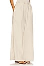 view 2 of 6 St Agni Petit Paperbag Waist Pants in Creme