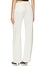 view 3 of 4 Low Waist Undone Edge Pants in Ivory