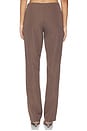 view 4 of 6 Silk Canvas 90s Minimal Pants in Mud