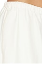 view 6 of 6 Fine Drawstring Relaxed Pants in Ivory