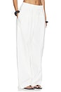 view 2 of 6 Relaxed Pleat Pants in Off White