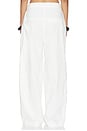view 4 of 6 Relaxed Pleat Pants in Off White