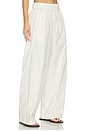 view 2 of 6 Everyday Relaxed Pants in Ecru Stripe