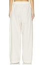 view 4 of 6 Everyday Relaxed Pants in Ecru Stripe
