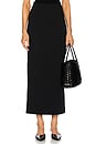 view 1 of 6 Minimal Column Skirt in Black