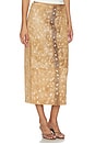 view 2 of 6 Fawn Pencil Skirt in Almond