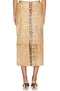 view 4 of 6 Fawn Pencil Skirt in Almond