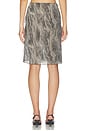 view 4 of 6 FALDA MIDI SAVANNAH in Sand