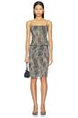 view 5 of 6 FALDA MIDI SAVANNAH in Sand