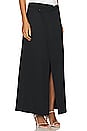 view 2 of 4 Deconstructed Waist Maxi Skirt in Black