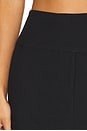 view 6 of 6 Wide Waistband Mini Skirt in Black