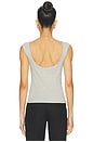view 3 of 4 Organic Cotton Ballerina Top in Grey Marle