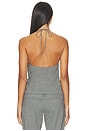 view 5 of 5 Wool Rouleau Halter Top in Pumice
