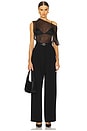 view 5 of 5 BLUSA DE MALHA DE SEDA in Black
