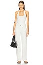 view 4 of 4 Rib Halter Top in White