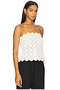 view 2 of 5 St Agni Doily Top in White