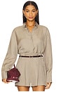 view 1 of 4 Melange Classic Shirt in Rye