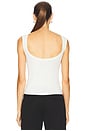 view 3 of 4 BLUSA BAILARINA DE ALGODÃO ORGÂNICO in White