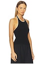 view 2 of 4 Fine Line Halter Top in Black