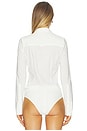view 4 of 5 BODY TIPO CAMISA CLÁSICA in White