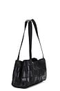 view 3 of 4 BOLSO TOTE SLIM WOVEN in Black