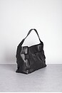 view 4 of 6 Woven Large Tote in Black