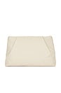 view 2 of 4 Soft Tuck Clutch in Creme