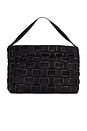 view 2 of 4 BOLSA TRANÇADA GRANDE BORDER in Black