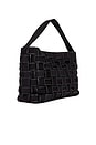 view 3 of 4 BOLSA TRANÇADA GRANDE BORDER in Black