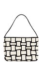 view 1 of 4 Border Woven Mini Tote in Canvas
