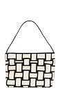view 2 of 4 Border Woven Mini Tote in Canvas