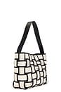 view 3 of 4 Border Woven Mini Tote in Canvas