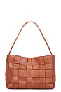 view 1 of 6 BOLSO TOTE TEJIDO in Chestnut