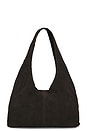view 1 of 4 Suede Soft Bag in Coffee