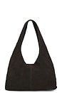 view 2 of 4 Suede Soft Bag in Coffee
