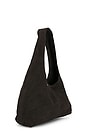 view 4 of 4 Suede Soft Bag in Coffee
